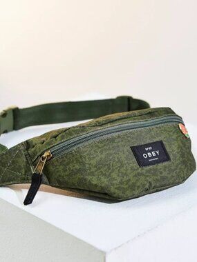 OBEY Javor Belt Bag Green NWT